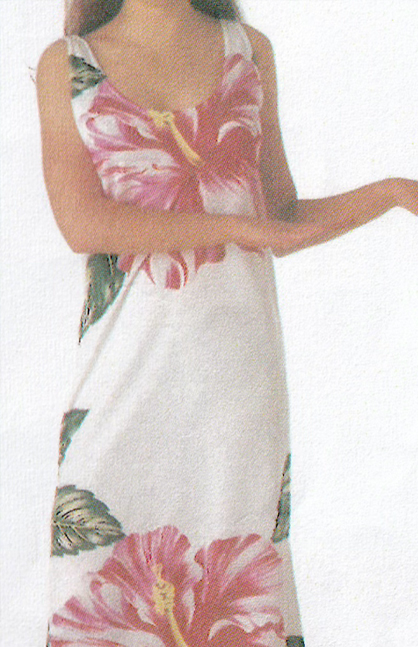 大柄のハイビスカスプリント